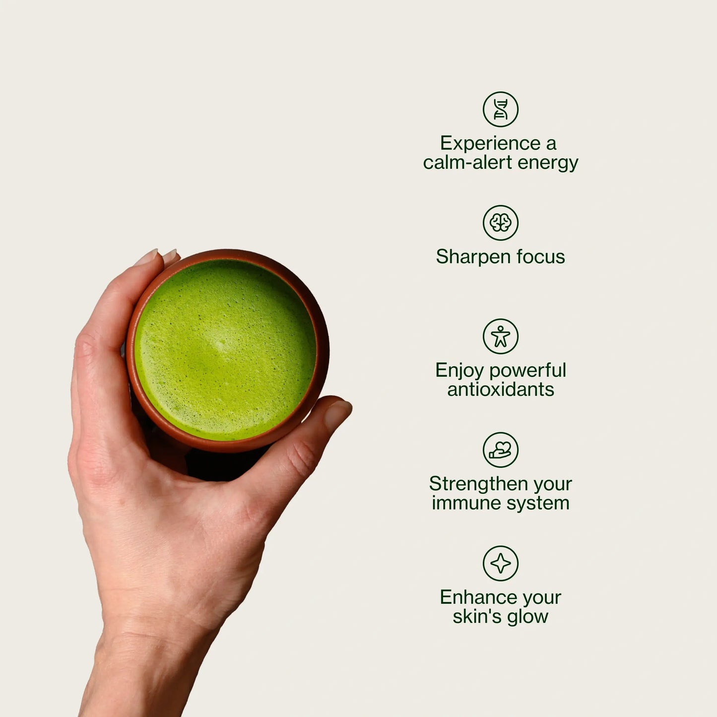 Premium Matcha Latte Pulver