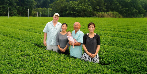 The Nuruki Mitsuo family, Nio Teas partner tea farmers in Chiran, Japan