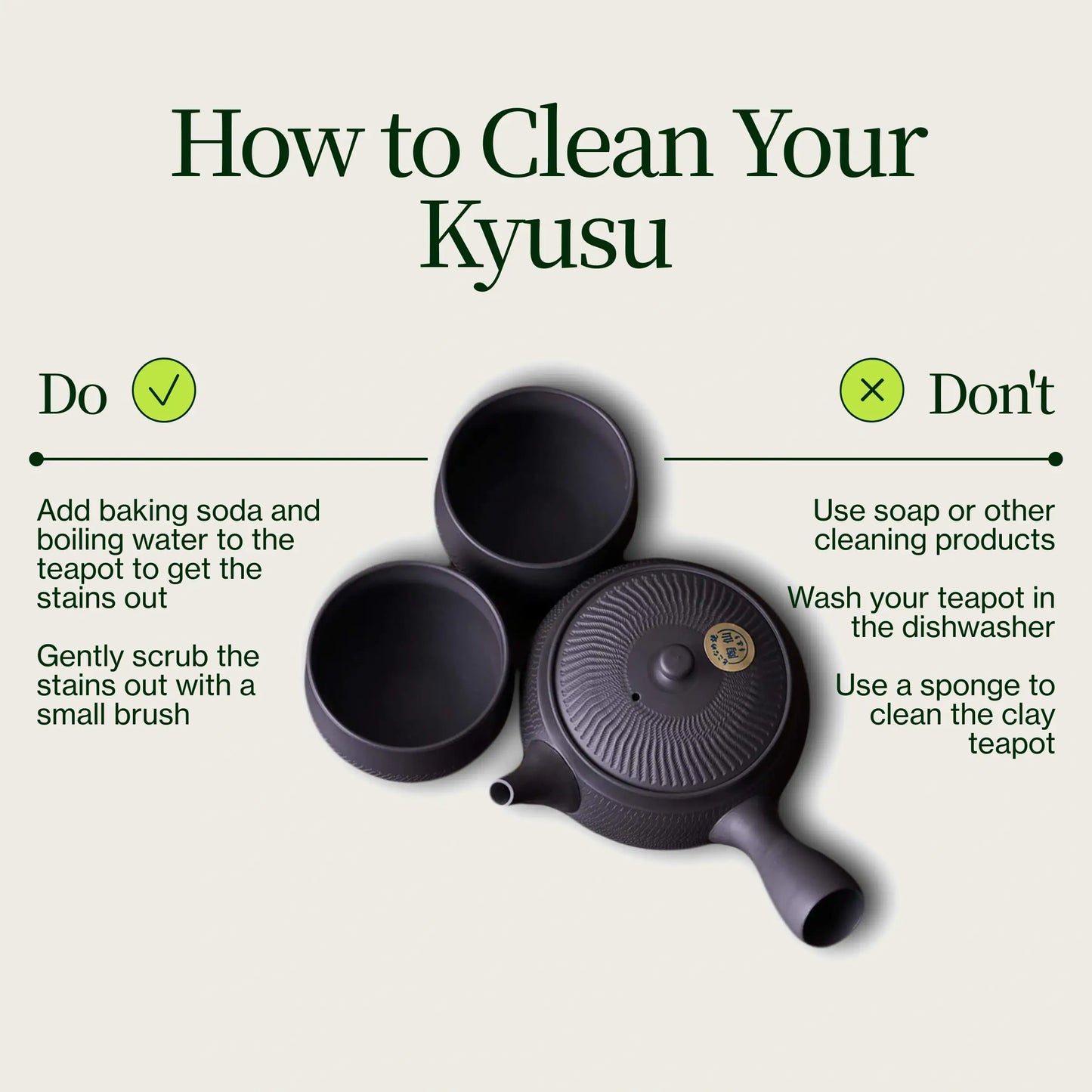 Tosen Kyusu Tekandesæt