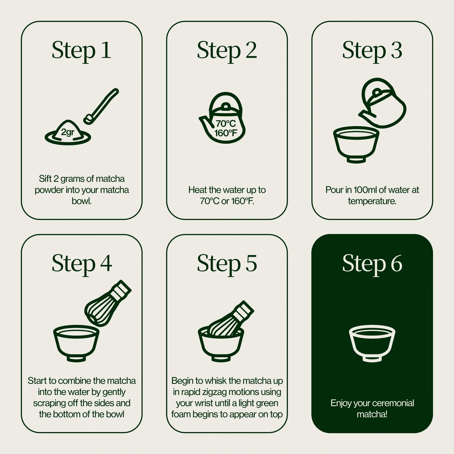 Matcha Bambus Piskeris