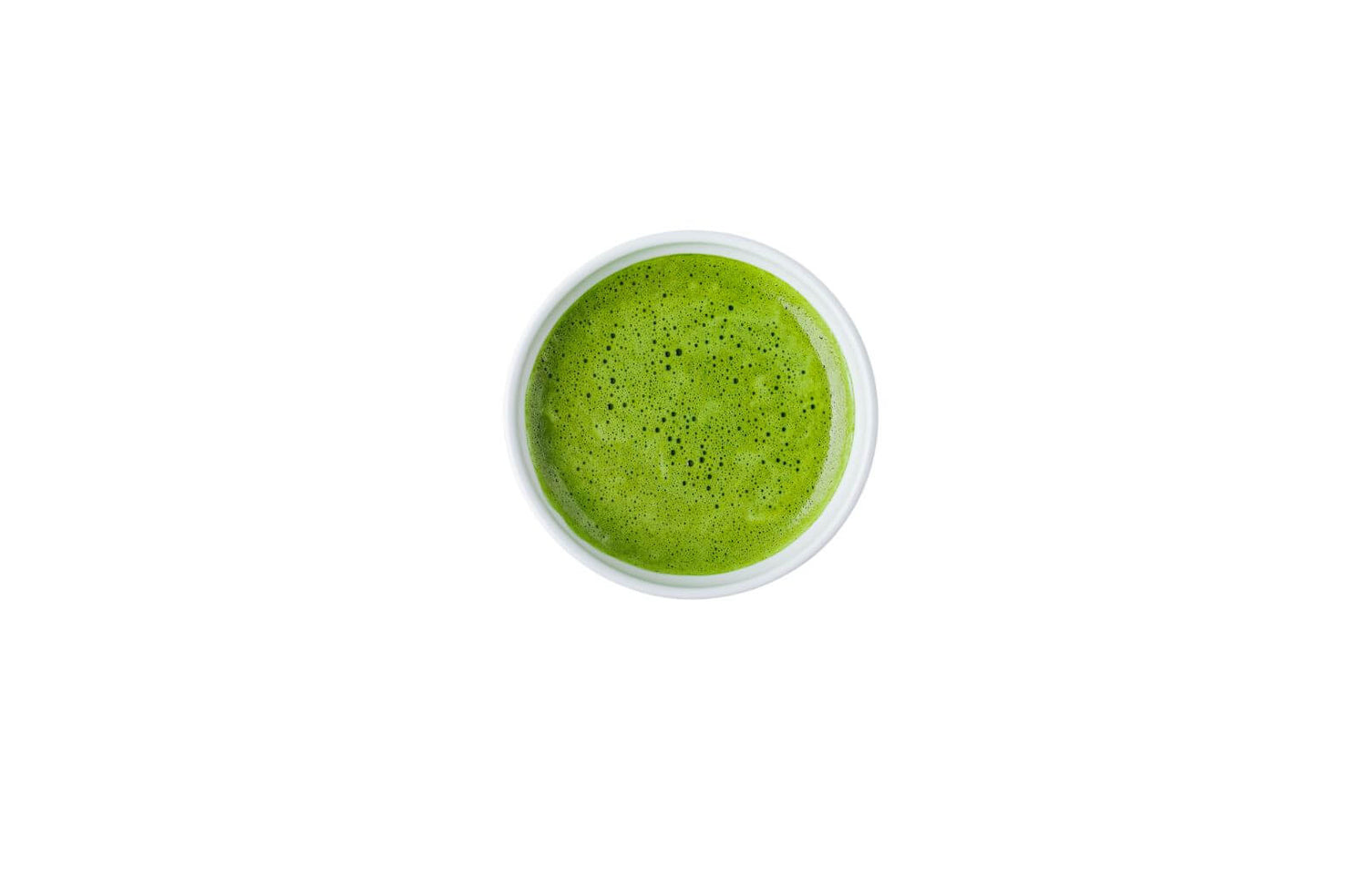 matcha lavet med et matcha piskeris