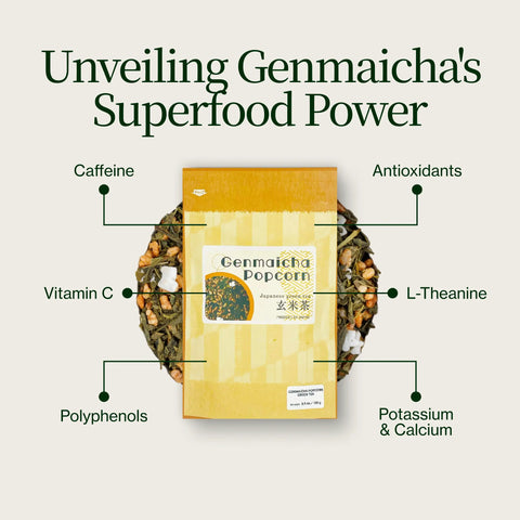 Genmaicha Popcorn Grøn Te