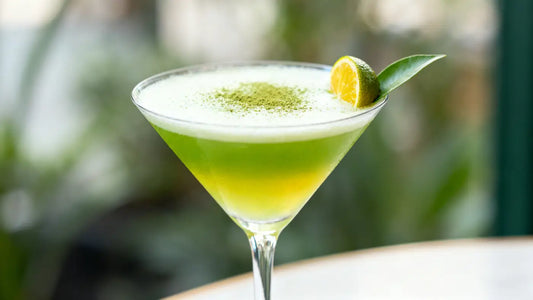 yuzu matcha martini