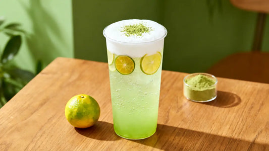 Yuzu Matcha Soda – A Bright & Sparkling Citrus Twist