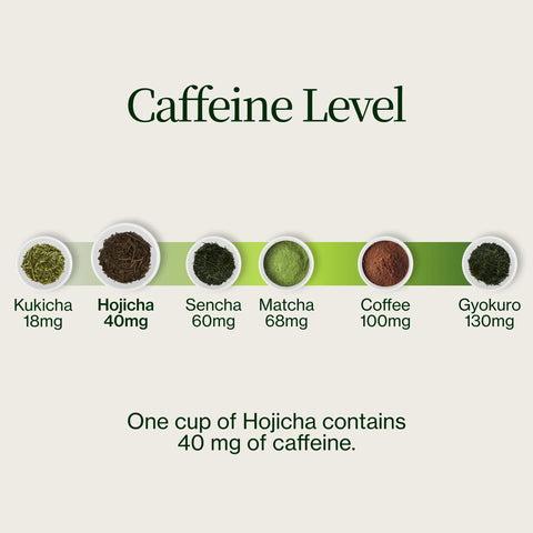 Ristet Hojicha grøn te Noike
