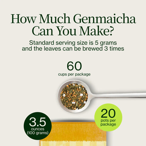 Genmaicha Popcorn Grøn Te