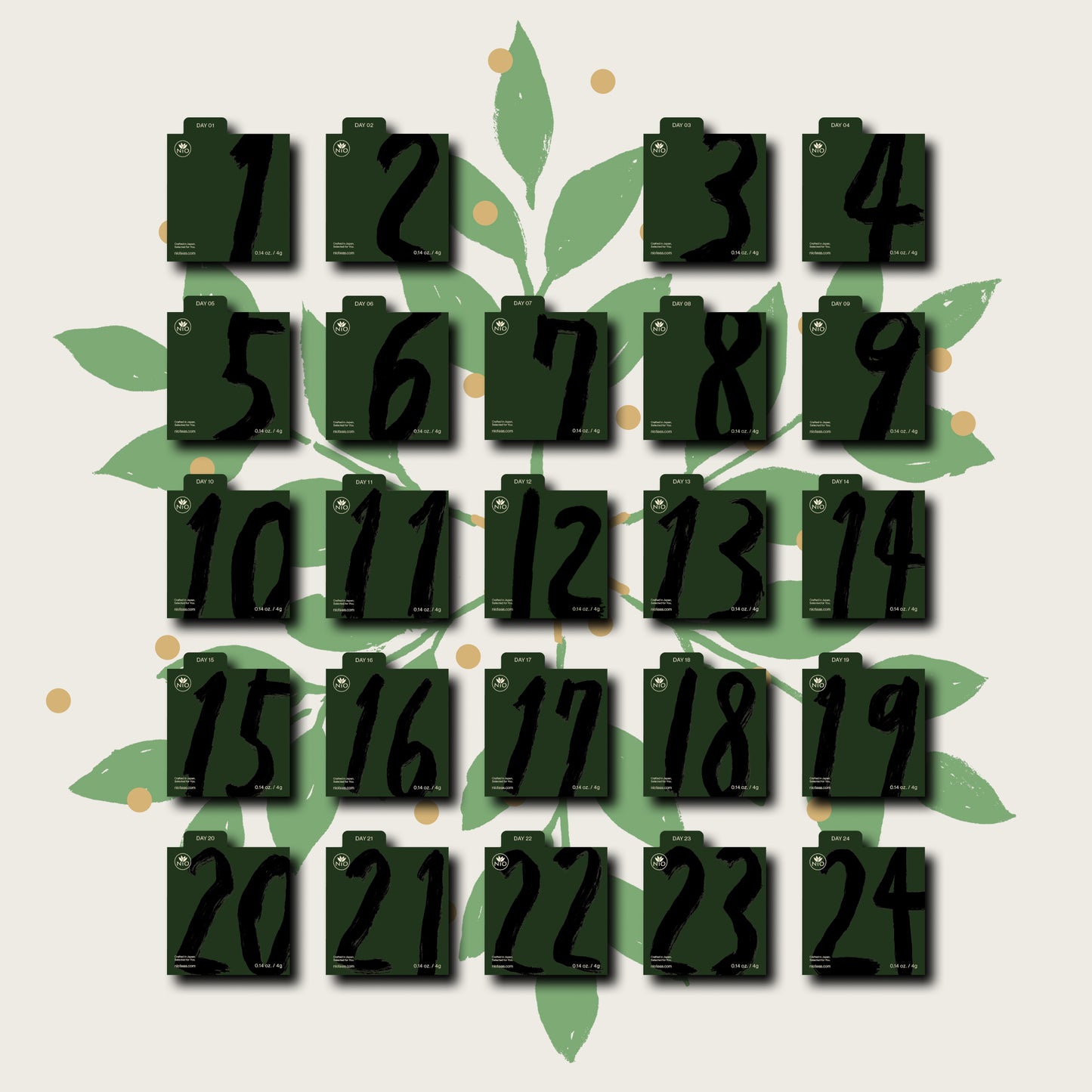 Te-adventskalender 2026
