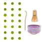 Matcha Tea Sampler 21 Pack with Matcha Whisk and Matcha Bowl
