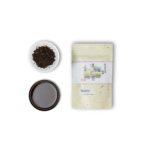 Ristet Hojicha grøn te Noike