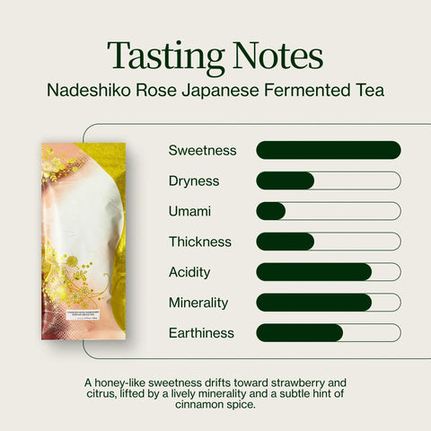 Nadeshiko Rose japansk fermenteret te
