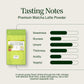 Premium Matcha Latte Pulver